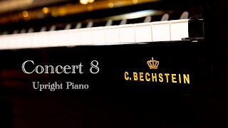 C Bechstein Concert 8 Upright Piano  Clair de Lune  Debussy  Demo by Derick Do  Kims Piano [upl. by Novi]