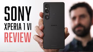 Sony Xperia 1 VI Review  Upgraded Zoom and TwoDay Battery [upl. by Edasalof]