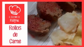 Receta  Rollo de Carne al Horno [upl. by Allanson]