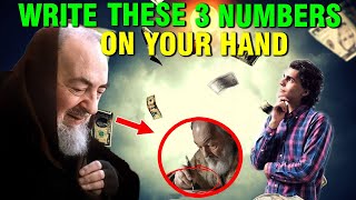 Padre Pio Write These 3 Numbers On Your Hand And You Will Never Be Short Of Money [upl. by Eimirej345]