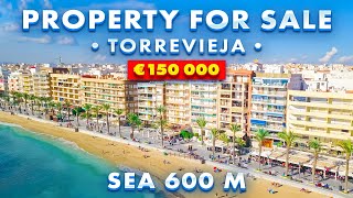 Apartment for sale Near the Sea in Torrevieja Spain 150 000 €  Real Estate Alegria [upl. by Nyllewell734]