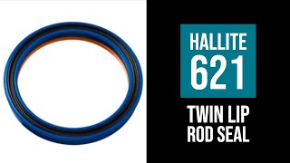 Hallite 621 Twin Lip Rod Seal [upl. by Epilef]