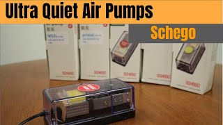 Schego Air Pumps No more noisy airpumps are these the quietest air pumps out there [upl. by Annaiuq]