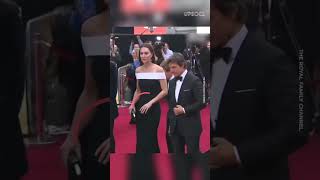 Tom Cruise rompió el protocolo con Kate pero ella lo puso su lugar shorts [upl. by Auqinot]