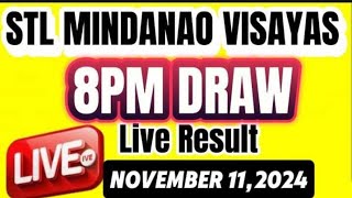 STL VISAYAS MINDANAO RESULT 7PM amp 8PM DRAW NOVEMBER 112024 [upl. by Supen]