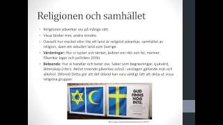 Religion och samhälle [upl. by Ijat]