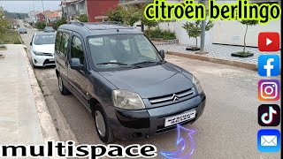 لبيع ستروين برلانغو موديل 2008 منطاج فرنسا سيارة روعة citroënberlingomultispace [upl. by Nyra]