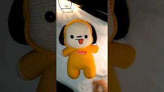 Crochet chimmy with me ✨💜 crochet diy bt21 shorts viralvideo [upl. by Yelrah750]