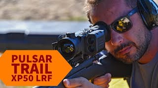 Pulsar Trail XP50 LRF thermal riflescope  test [upl. by Ecreip]