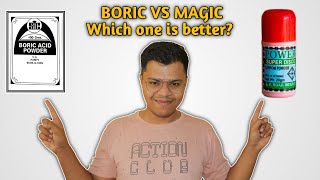 BoricAcid vs Magic Carrom Powder  Full detailed information [upl. by Oeniri]