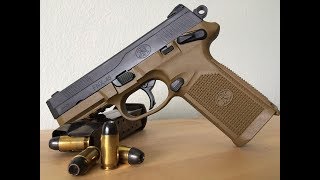 Review pistola FN FNX45 Pistola de Combate [upl. by Troyes]