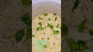 Spaghetti in a poblano cream sauce or add the meat over a bed of your favorite tortilla chip [upl. by Eelsel]