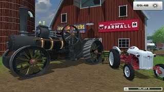 Farm sim Saturday Farming With STEAM POWER [upl. by Acinoed215]