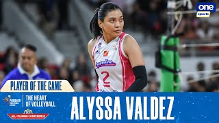 Valdez showcases power in Creamline win  2023 PVL AllFilipino Conference [upl. by Allimac]