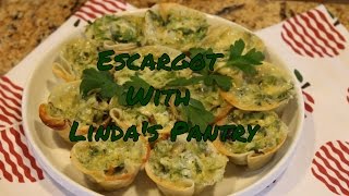 Holiday Escargot Hor doeuvres With Lindas Pantry [upl. by Hoebart]