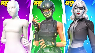 50 BEST Fortnite Skins Of ALL TIME [upl. by Rraval662]