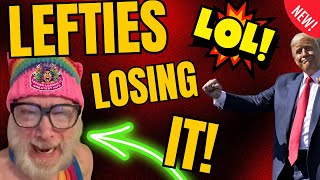 Lefties Losing It Liberals GOING CRAZY Reacting to Trumps Victory [upl. by Mickey]