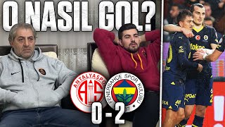 GALATASARAYLILAR FENERBAHÇE MAÇINI İZLİYOR  Antalyaspor 02 Fenerbahçe [upl. by Ecille970]