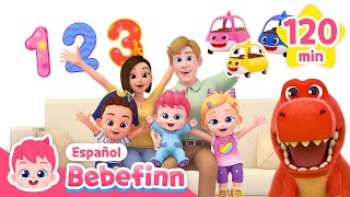 2 horas con Bebefinn  Tiburón Bebé Johny Johny  más  Canciones Infantiles  Bebefinn en español [upl. by Lowrance413]