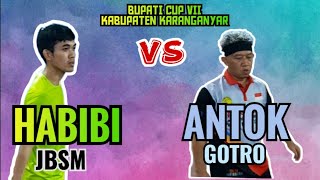 Servicenya kurang tinggi😅 HABIBI JBSM 🆚️ ANTOK GOTRO🏓 [upl. by Eibor]