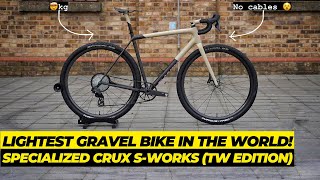 Building the LIGHTEST GRAVEL BIKE in the WORLD This CRUX SWorks is INSANE [upl. by Sophie622]