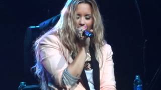 Demi Lovato  quotHow To Lovequot Lil Wayne cover Live in Del Mar 61212 [upl. by Elhsa]