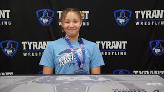 Kierra Rush  2024 Tyrant Nationals Champion  Girls HS 138 [upl. by Nytnerb]