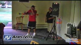 Open Mic Night Uses AmpliVox Portable PA System [upl. by Ari362]