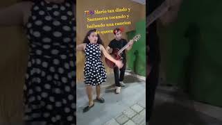 baile santaneca y mario mira la versión salvadoreña de I want to be Free yo aguanto un refri 😅 [upl. by Ecnarwal]