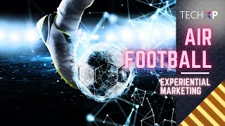 Event Engagement Games Unleash Your Air Football Skills with TechXP  Experiential Marketing [upl. by Adiell118]