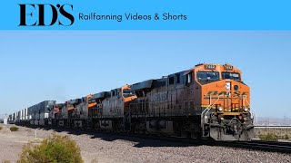 BNSF TRAIN VIDEO  BNSF 7452 Z SBDWSP San Bernardino CA to Willow Springs IL 8142024 [upl. by Clancy713]