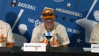 Tony Vitello reacts to sweep of Knoxville Regional in NCAA Tournament  Tennessee Baseball [upl. by Lonna]