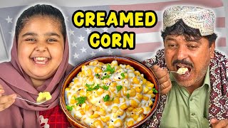 Tribal People Try American Creamed Corn For The First Time [upl. by Moody]