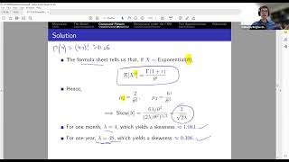 ACST3060 Approximations of the distribution of S within a Collective Risk Model [upl. by Savinirs]