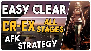 CREX1 to 8  Challenge Mode  AFK Easy Strategy 【Arknights  アークナイツ】 [upl. by Nibbs221]