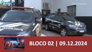 Bloco 02  Brasil Urgente  09122024 [upl. by Obbard]