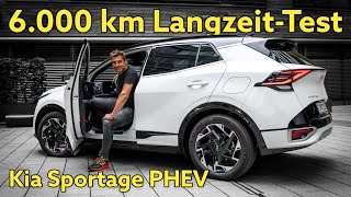 6000 Kilometer im Kia Sportage Plugin Hybrid Meine Erfahrungen im Langzeit  Test  Review [upl. by Ahsiaa596]