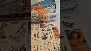 Beautiful Women Ridgid Calendar reseller resellercommunity garagesalefinds ebay calendar [upl. by Chessa]