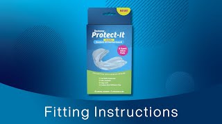 Dentemp ProtectIt Dental Guard Fitting Instructions [upl. by Gottfried177]