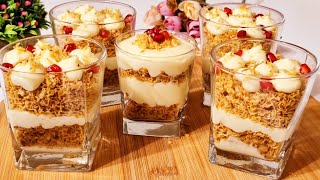 Delicious dessert Trifles from Kataifi dough [upl. by Julita40]