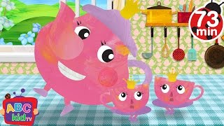 I am a Little Teapot 2D  More Nursery Rhymes amp Kids Songs  CoCoMelon [upl. by Tandy]