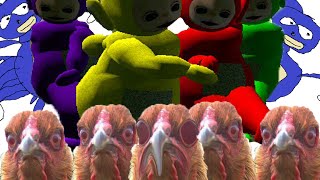 THROWING CHICKENS Garrys Mod [upl. by Allianora887]