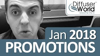 Diffuser World Promotions — January 2018 [upl. by Monte]