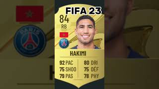 HAKIMI FIFA ÉVOLUTION CARDE football messi realmadrid fifa fifacards football [upl. by Aicener]