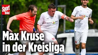 Max Kruse feiert Debüt in der Kreisliga [upl. by Ihn]