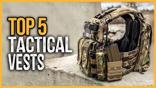 TOP 5 Best Tactical Vests 2023 [upl. by Hocker]