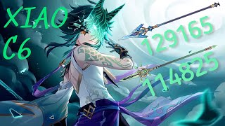 C6 Xiao  Jade Spear R5 vs Calamity Queller R1 Comparisons  Genshin Impact [upl. by Karissa185]