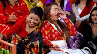 माया अस्मिता सुमन सागर भाले शक्तिको लगातार घमासान हेर्नु होला। Best Of Maya Gurung Live Dohori [upl. by Arreip]