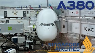 TRIP REPORT  5 Star Service  🇩🇪 Frankfurt to New York JFK 🇺🇸  Singapore Airlines Airbus A380 [upl. by Twila]