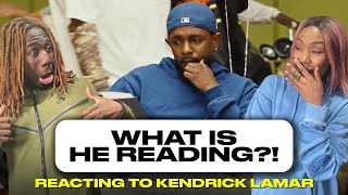 WHAT BOOK IS HE READING Kendrick Lamar  squabble up MV REACTION  MUCHMUSIC [upl. by Latreshia]